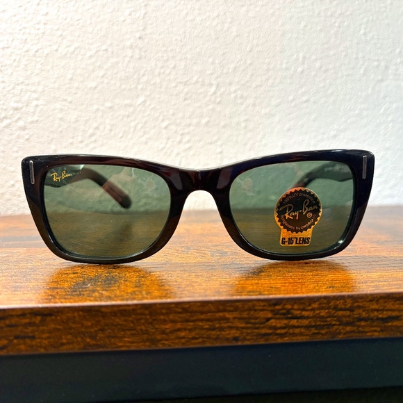 Ray-Ban Caribbean sunglasses (RB2248). Black frame/G-15 green lenses - Picture 1 of 11